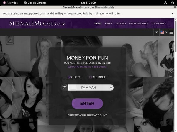 Shemalemodels.com Promos