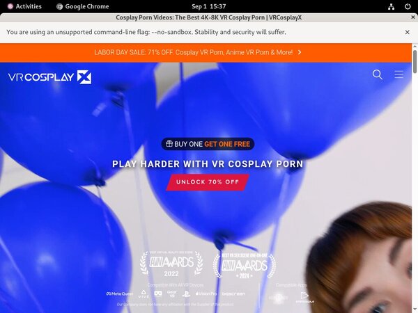 Sign Up To Vrcosplayx
