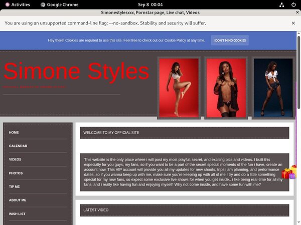 Simonestylesxxx Free Acc