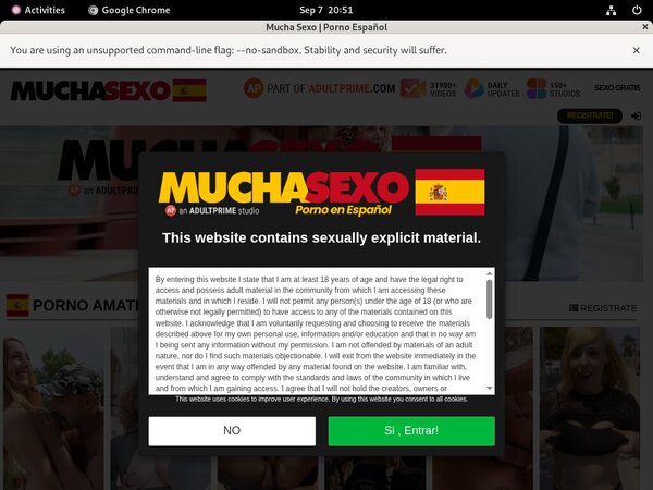 Special Mucho Sexo Discount