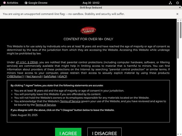 Str8 Boyz Seduced Discount Site