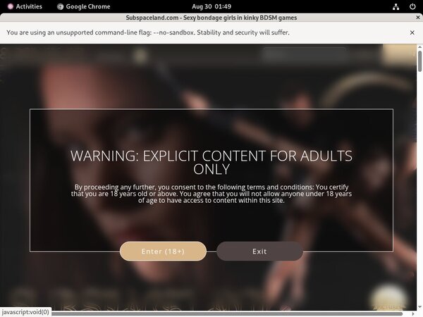 Subspace Land Account Passwords