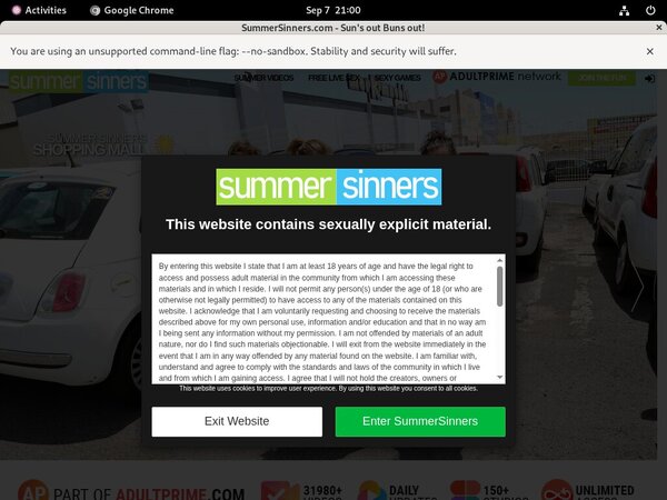 Summer Sinners Real Passwords