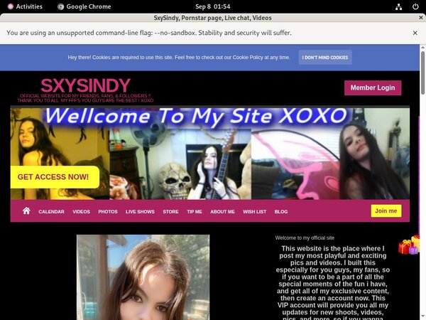 Sxysindyxoxo Join By EU Debit