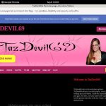 Tazdevil69.modelcentro.com Member Sign Up