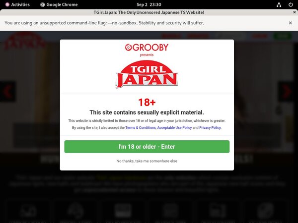 Tgirljapan.com Join Anonymously