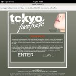 Tokyofacefuck Password Username