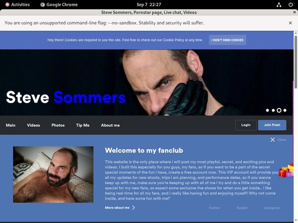 Trial Account Stevesommersxxx.com
