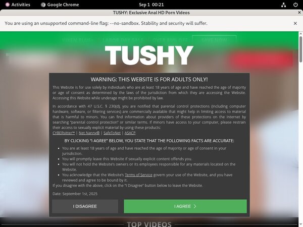 Tushy Free Site