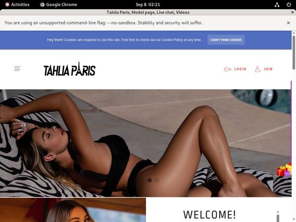 Video Tahlia Paris