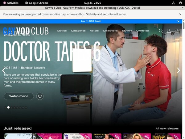 Working Gay Vod Club Pass