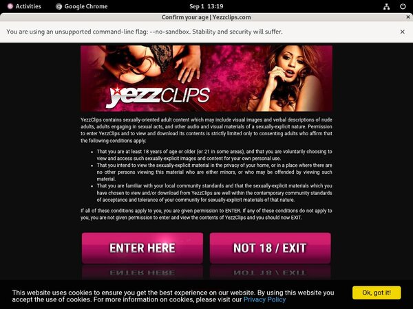 Yezzclips.com Discount Join