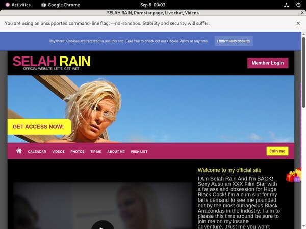Free SELAH RAIN Trial Memberships