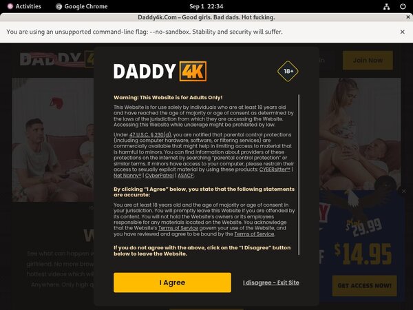 Account On Daddy 4k