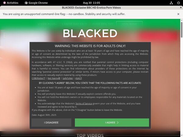 Blacked.com Account Login
